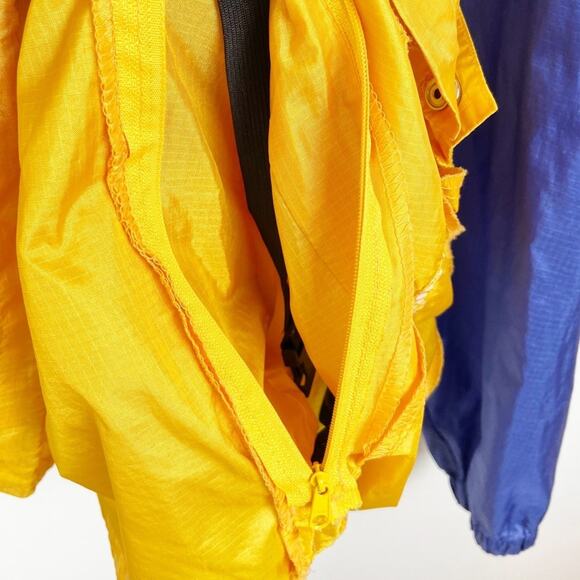 Speedo Men’s Lightweight Windbreaker Jacket Packable Pouch Bright Retro Y2K - Picture 8 of 11